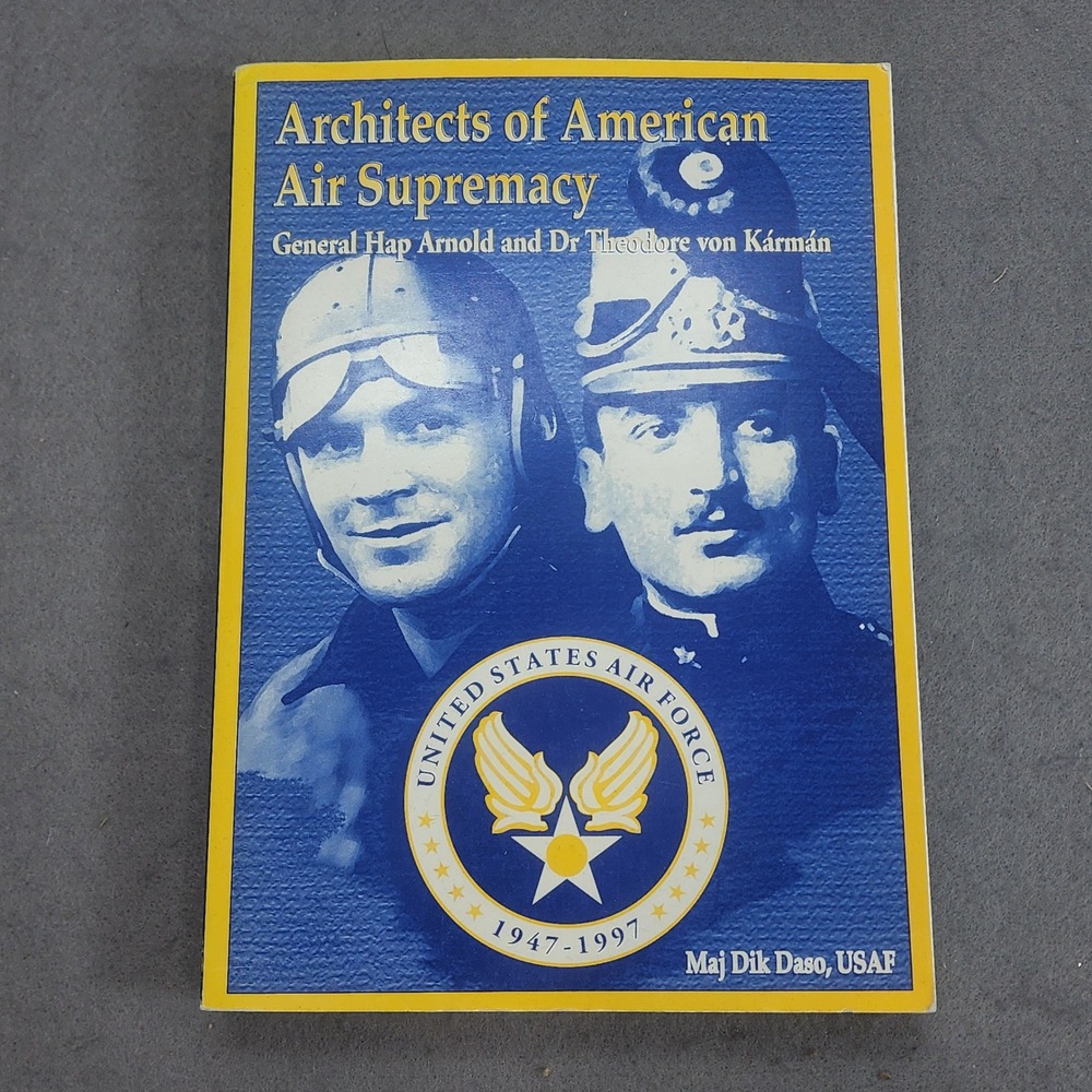 Air University Press Architects of American Air Supremacy Blue History Book OS